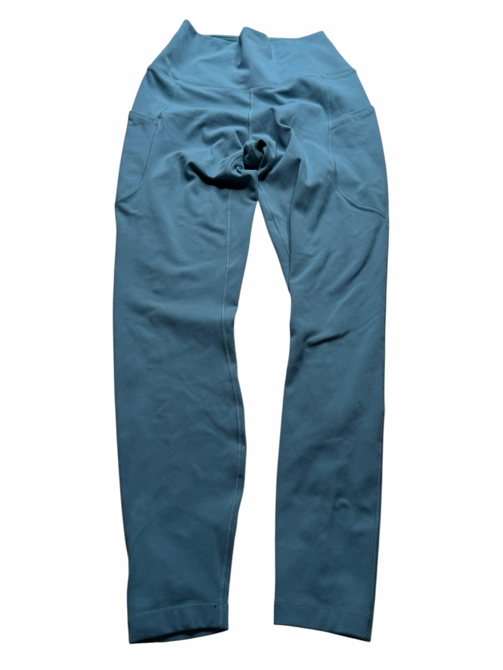 NIKE One Teal Blue Women's Workout Leggings Pockets Women's Size Small Gym Yoga - Picture 3 of 8